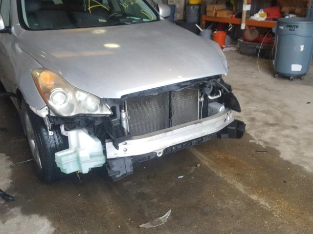 JNKAJ09E88M306950 - 2008 INFINITI EX35 BASE GRAY photo 9