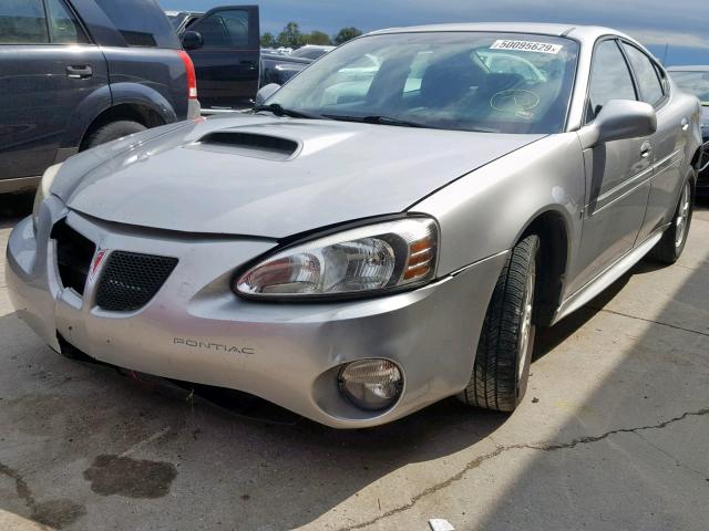 2G2WP552381128217 - 2008 PONTIAC GRAND PRIX SILVER photo 2