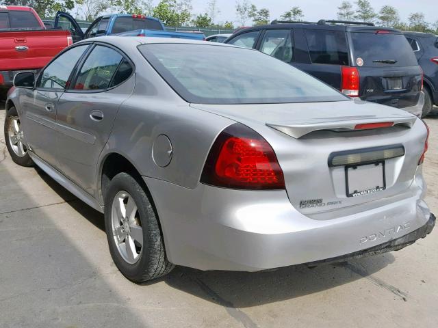 2G2WP552381128217 - 2008 PONTIAC GRAND PRIX SILVER photo 3