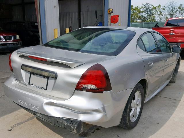 2G2WP552381128217 - 2008 PONTIAC GRAND PRIX SILVER photo 4