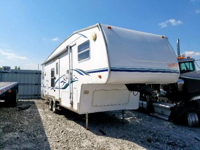 4YDF2782X32036237 - 2003 KEYSTONE 5TH WHEEL WHITE photo 1