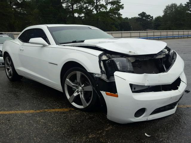 2G1FE1EVXA9224852 - 2010 CHEVROLET CAMARO LS WHITE photo 1