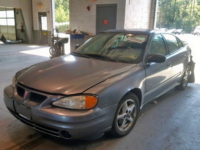 1G2NF52E24M658979 - 2004 PONTIAC GRAND AM S GRAY photo 2