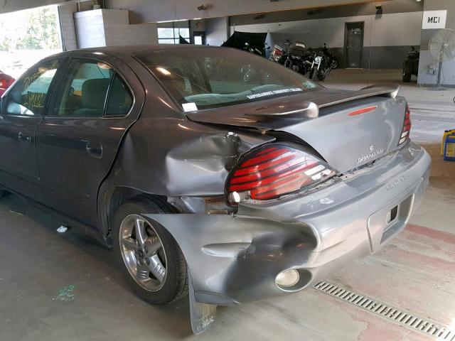 1G2NF52E24M658979 - 2004 PONTIAC GRAND AM S GRAY photo 9
