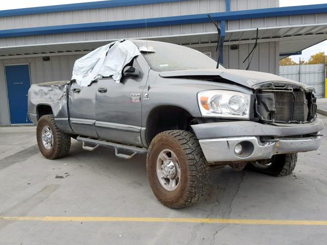 1D7KS28AX7J590021 - 2007 DODGE RAM 2500 S GRAY photo 1