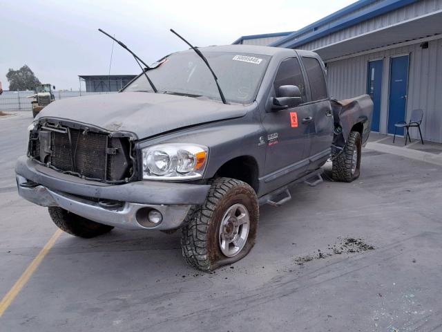 1D7KS28AX7J590021 - 2007 DODGE RAM 2500 S GRAY photo 2