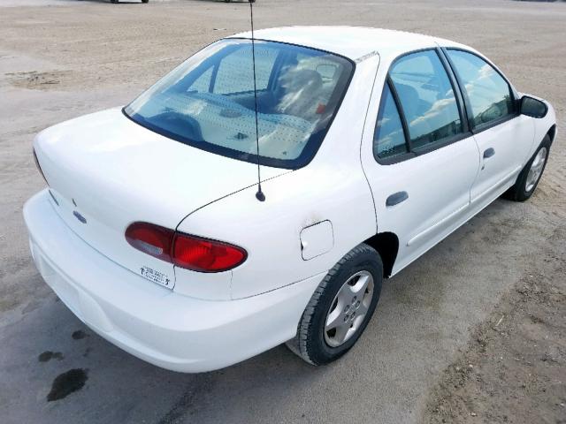 1G1JC524927189534 - 2002 CHEVROLET CAVALIER B WHITE photo 4