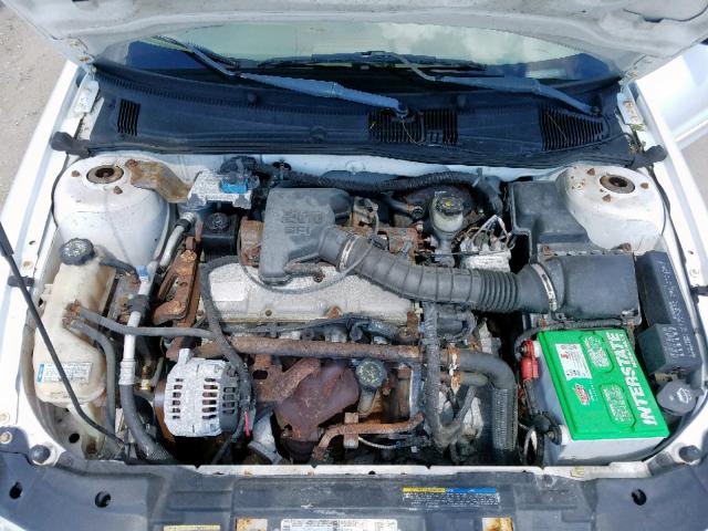 1G1JC524927189534 - 2002 CHEVROLET CAVALIER B WHITE photo 7