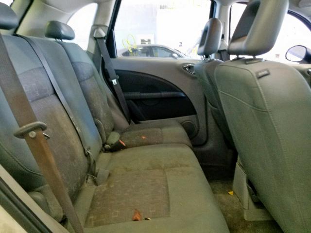 3A8FY48B58T113739 - 2008 CHRYSLER PT CRUISER BLACK photo 6