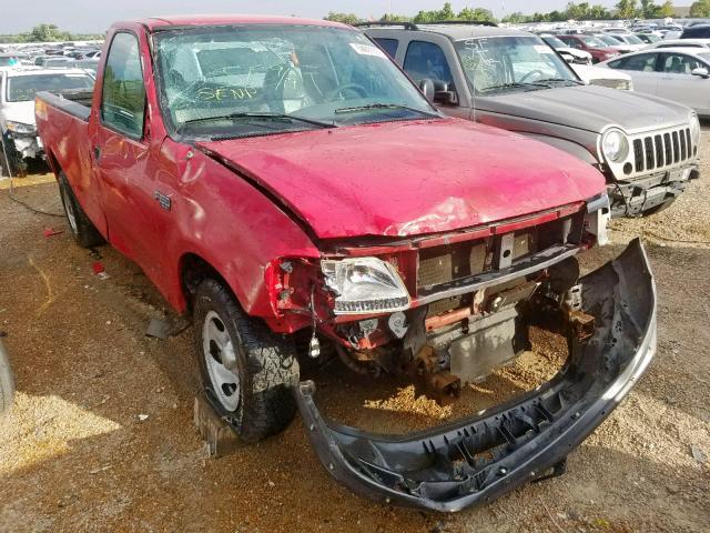 2FTRF17214CA80281 - 2004 FORD F-150 HERI RED photo 1