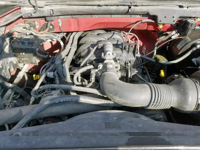 2FTRF17214CA80281 - 2004 FORD F-150 HERI RED photo 7