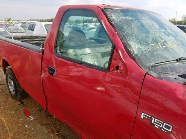 2FTRF17214CA80281 - 2004 FORD F-150 HERI RED photo 9