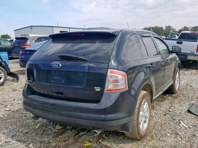 2FMDK48CX8BA84027 - 2008 FORD EDGE SEL BLACK photo 4