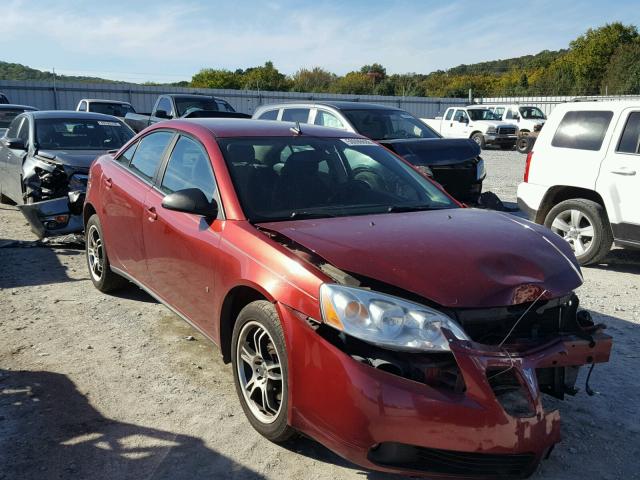 1G2ZH57N594172789 - 2009 PONTIAC G6 GT RED photo 1