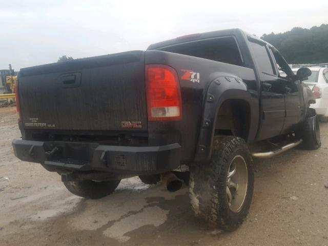 3GTEK13M57G538428 - 2007 GMC NEW SIERRA BLACK photo 4