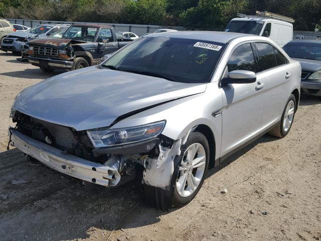 1FAHP2E82HG105284 - 2017 FORD TAURUS SEL SILVER photo 2