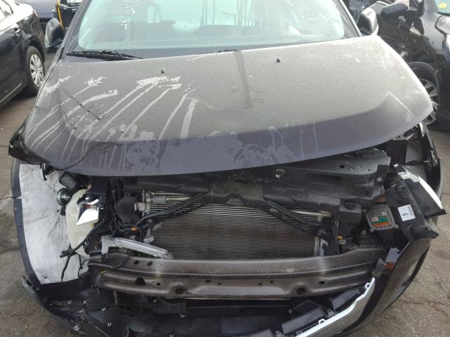 2FMDK4KC2EBA74872 - 2014 FORD EDGE LIMIT BROWN photo 7