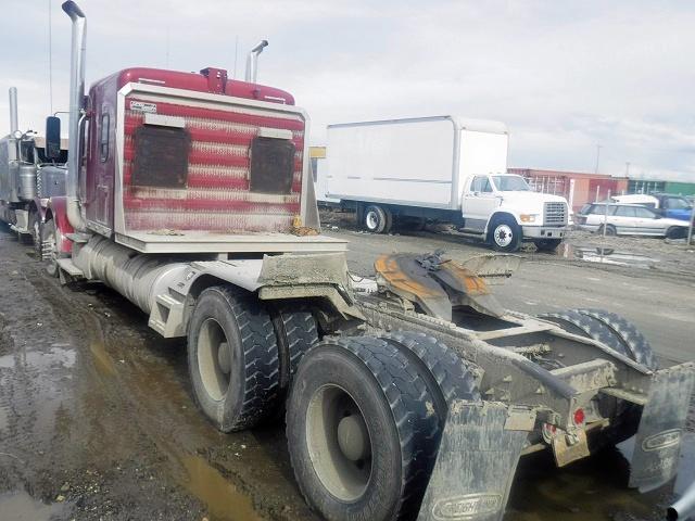 3AKJGMD16EDFS9652 - 2014 FREIGHTLINER CONVENTION RED photo 3