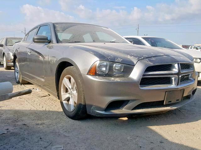 2C3CDXBG0CH286666 - 2012 DODGE CHARGER SE GRAY photo 1