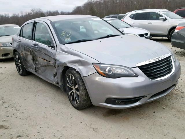 1C3CCBBB3EN117925 - 2014 CHRYSLER 200 TOURIN SILVER photo 1