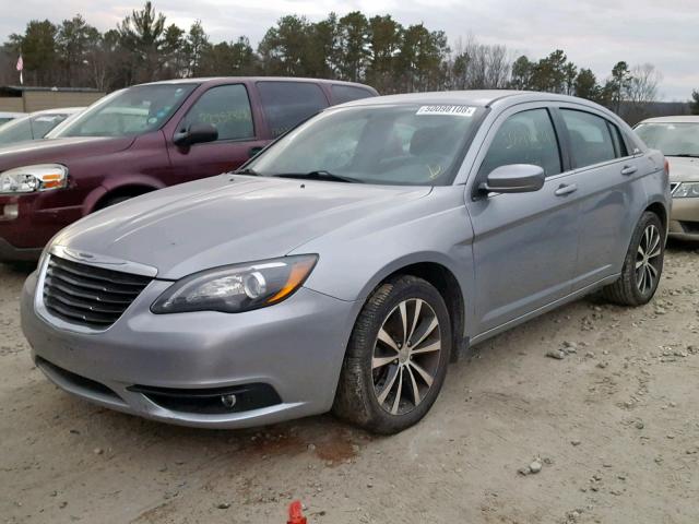 1C3CCBBB3EN117925 - 2014 CHRYSLER 200 TOURIN SILVER photo 2