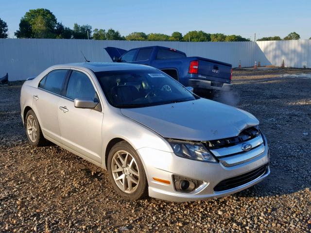 3FAHP0JA9BR209591 - 2011 FORD FUSION SEL SILVER photo 1