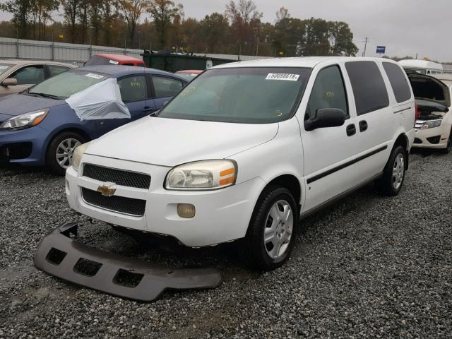 1GBDV13L66D138050 - 2006 CHEVROLET UPLANDER I WHITE photo 2