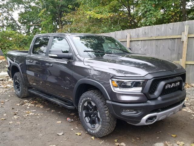 1C6SRFLT4KN570703 - 2019 RAM 1500 REBEL გრაფიტი ფოტო 1