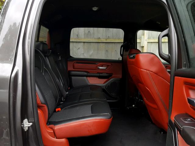 1C6SRFLT4KN570703 - 2019 RAM 1500 REBEL გრაფიტი ფოტო 6