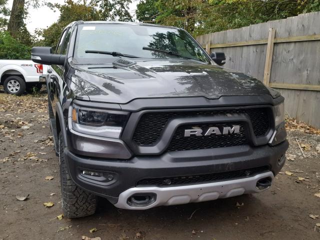 1C6SRFLT4KN570703 - 2019 RAM 1500 REBEL გრაფიტი ფოტო 9