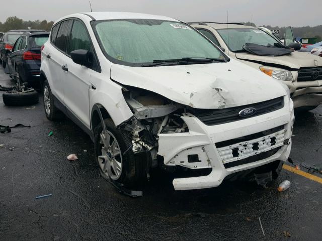 1FMCU0F7XFUA93659 - 2015 FORD ESCAPE S WHITE photo 1