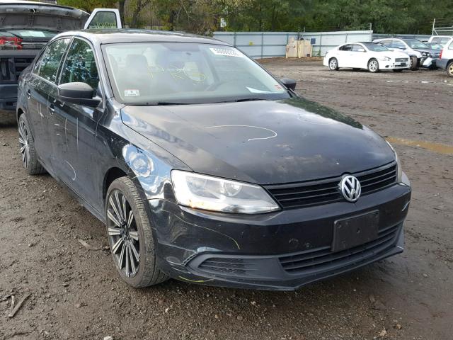 3VW2K7AJ6EM390719 - 2014 VOLKSWAGEN JETTA BASE 黑色 照片 1