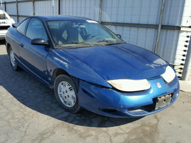 1G8ZP12881Z105484 - 2001 SATURN SC1 BLUE photo 1