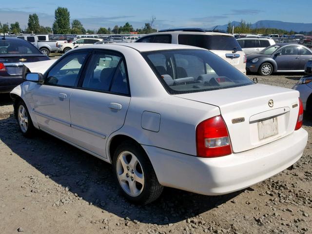 JM1BJ2216Y0307997 - 2000 MAZDA PROTEGE ES WHITE photo 3