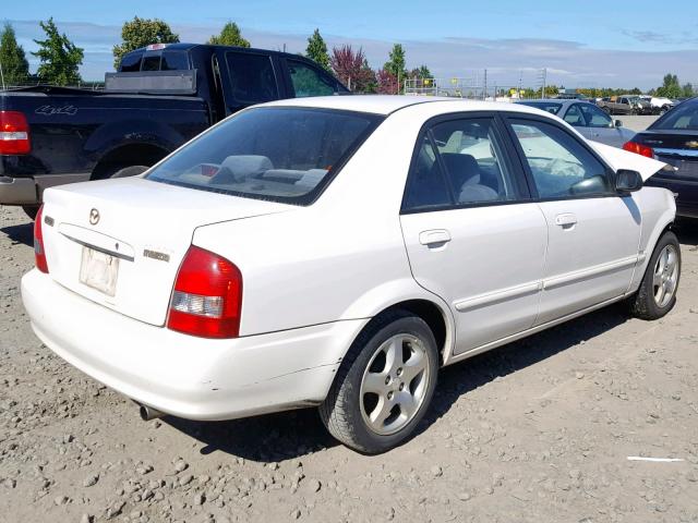 JM1BJ2216Y0307997 - 2000 MAZDA PROTEGE ES WHITE photo 4