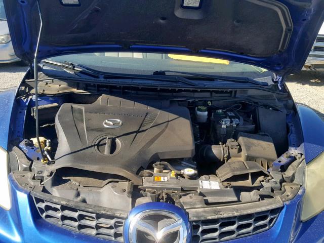 JM3ER29L370110286 - 2007 MAZDA CX-7 BLUE photo 7