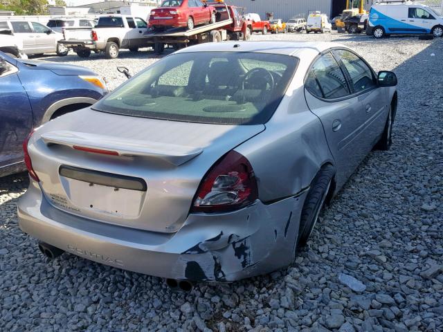 2G2WR554461208389 - 2006 PONTIAC GRAND PRIX SILVER photo 4
