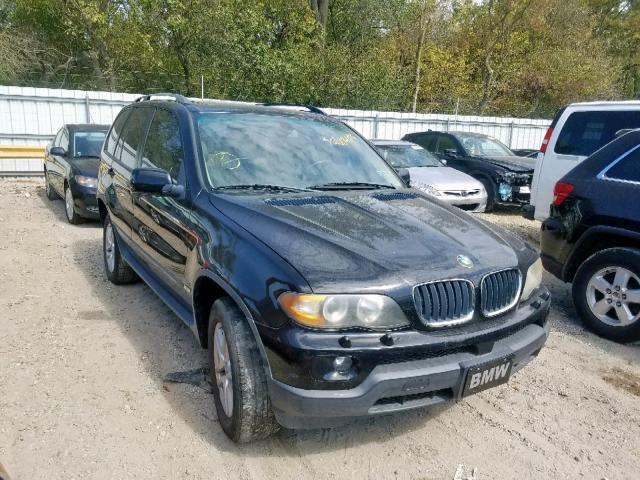 5UXFA13535LY03989 - 2005 BMW X5 3.0I BLACK photo 1