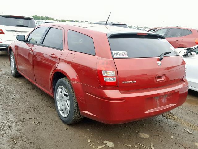 2D4FV47T58H167628 - 2008 DODGE MAGNUM RED photo 3