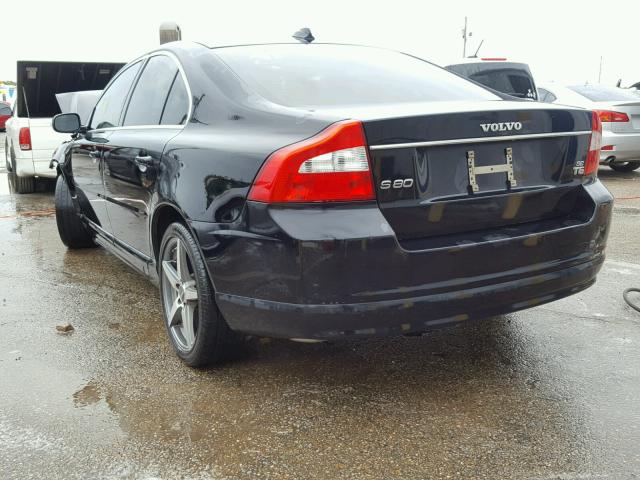 YV1AS982X71045454 - 2007 VOLVO S80 3.2 BLACK photo 3