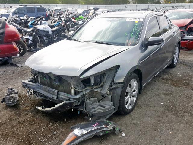 JHMCP26718C045059 - 2008 HONDA ACCORD EX GRAY photo 2