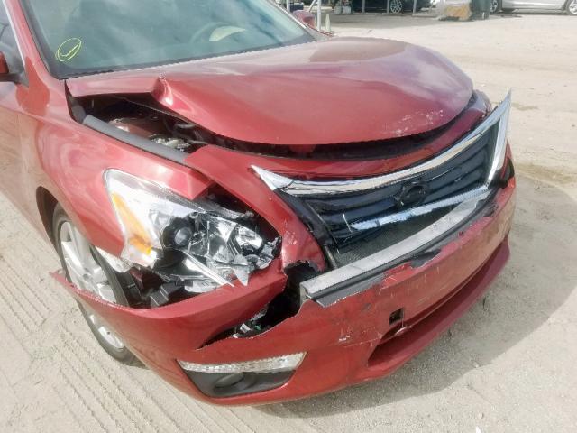 1N4BL3AP2DC191086 - 2013 NISSAN ALTIMA 3.5 RED photo 9