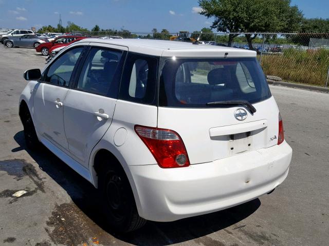 JTKKT624060141090 - 2006 TOYOTA SCION XA WHITE photo 3