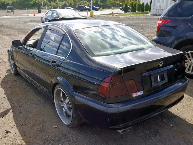 WBAEV53482KM16644 - 2002 BMW 330 I BLACK photo 3