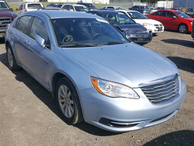 1C3CCBBB5DN627434 - 2013 CHRYSLER 200 TOURIN BLUE photo 1