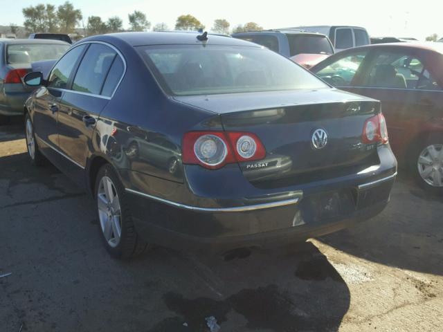 WVWAK73C98E084881 - 2008 VOLKSWAGEN PASSAT KOM BLUE photo 3