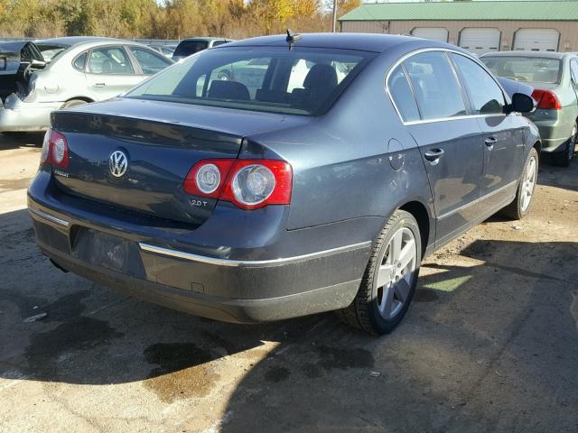 WVWAK73C98E084881 - 2008 VOLKSWAGEN PASSAT KOM BLUE photo 4