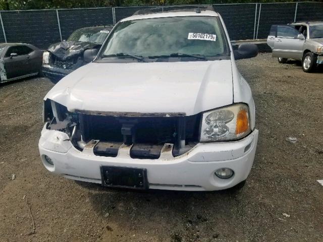 1GKET16S856138003 - 2005 GMC ENVOY XL WHITE photo 9