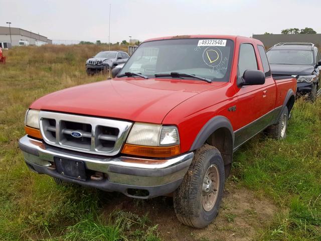 1FTZR15X4WPA34158 - 1998 FORD RANGER SUP RED photo 2