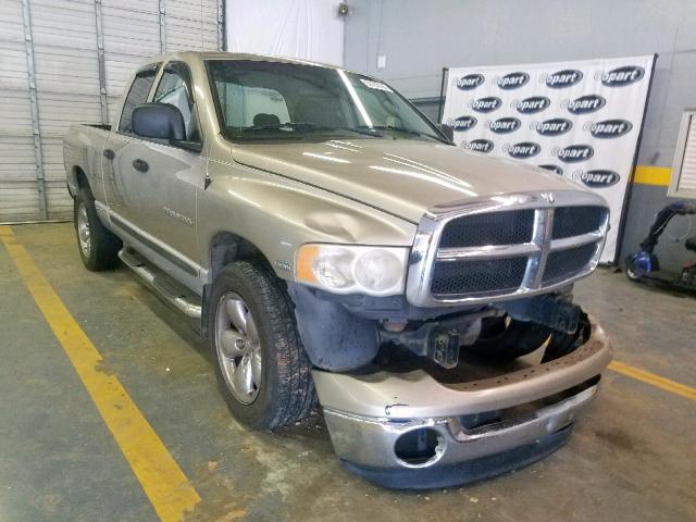 1D7HU18D14J125406 - 2004 DODGE RAM 1500 S BEIGE photo 1